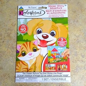 Pets Colorforms Sticker Story Adventure Set